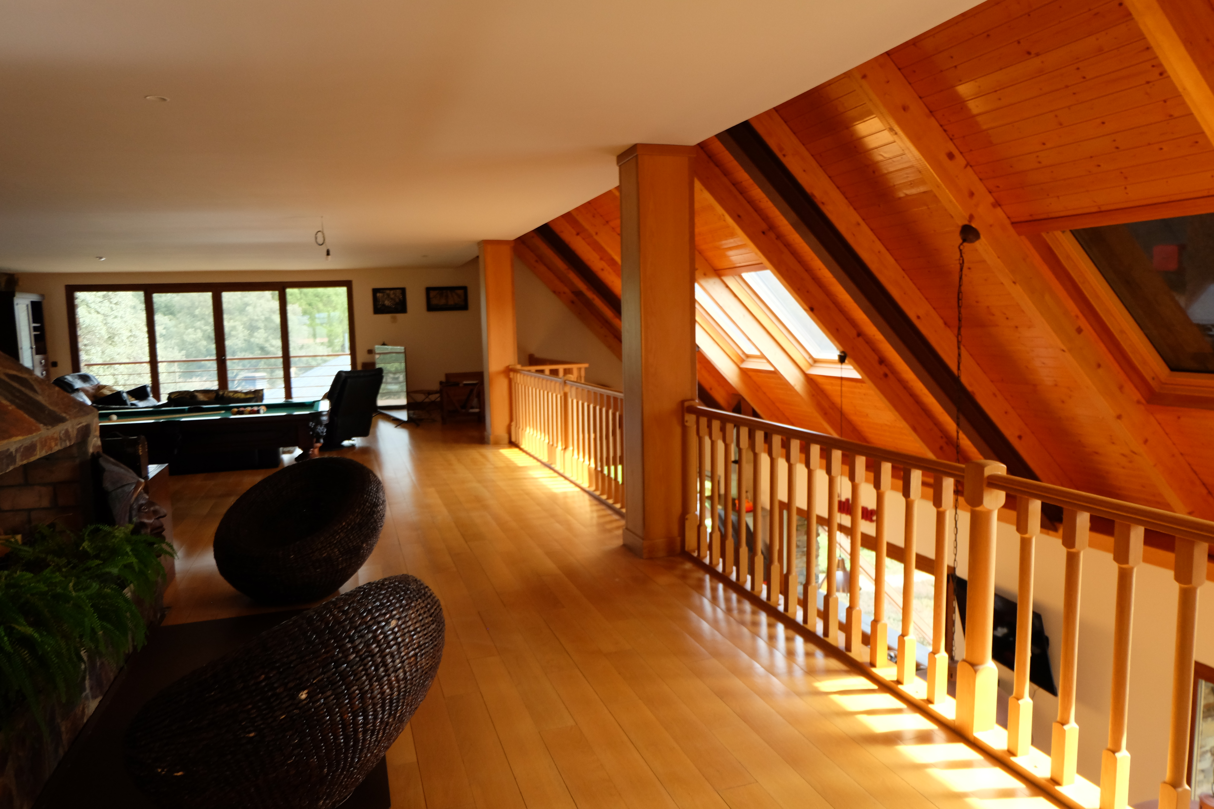 Salón interior de La Quinta Encantada