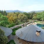 Imagen desde la buardilla de la quinta escondida